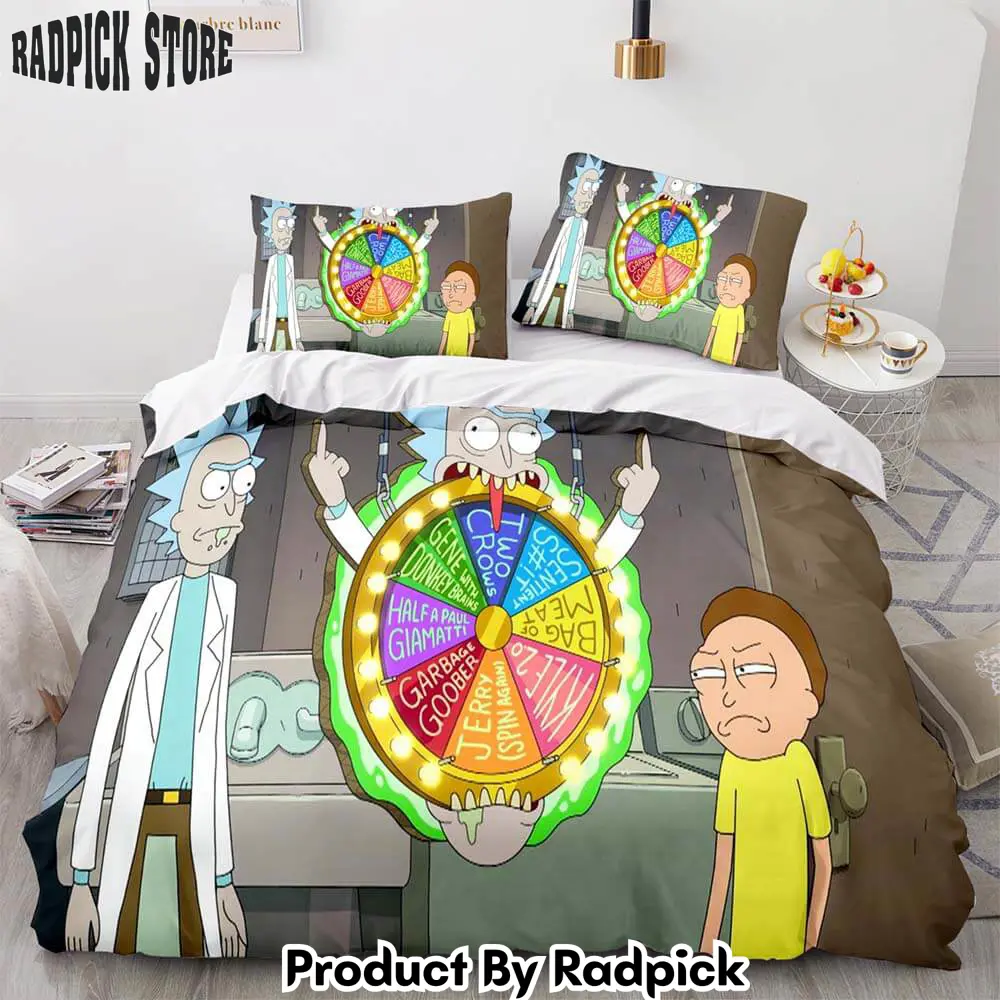 Rickand morty season5 bedding set quilt duvet covers bedding sets  rp0424722